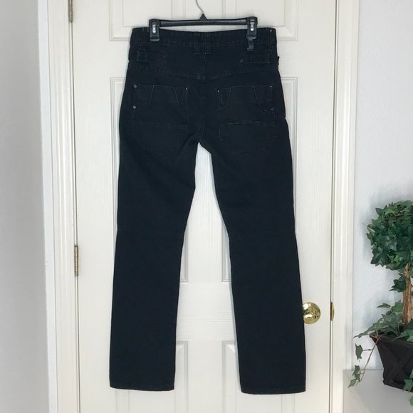 🚄Aggravated Mentality Men's Jeans | Black | Size 32W x 32L - Picture 5 of 16